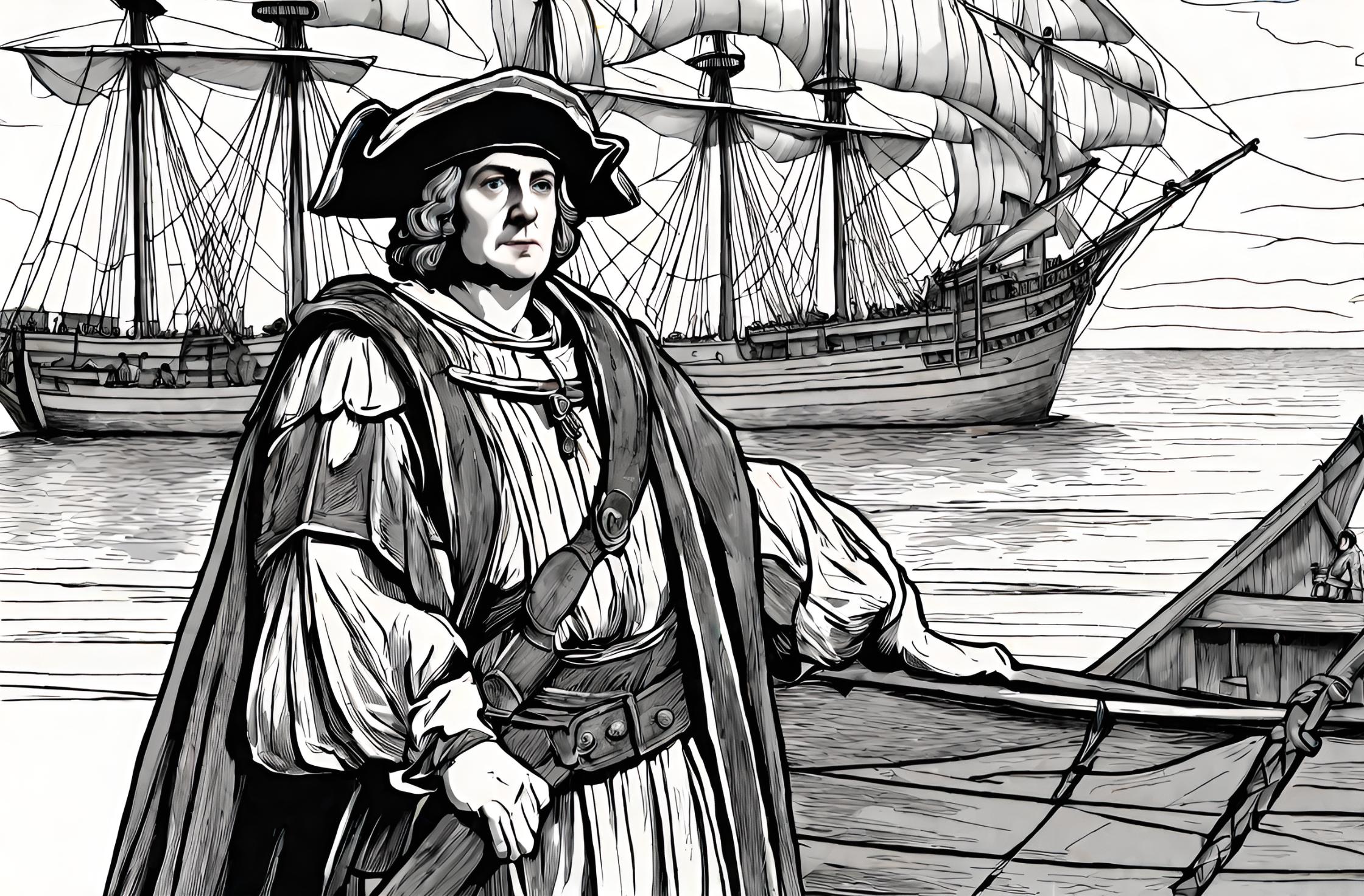 Columbus Sets Sail - Today's Flashback